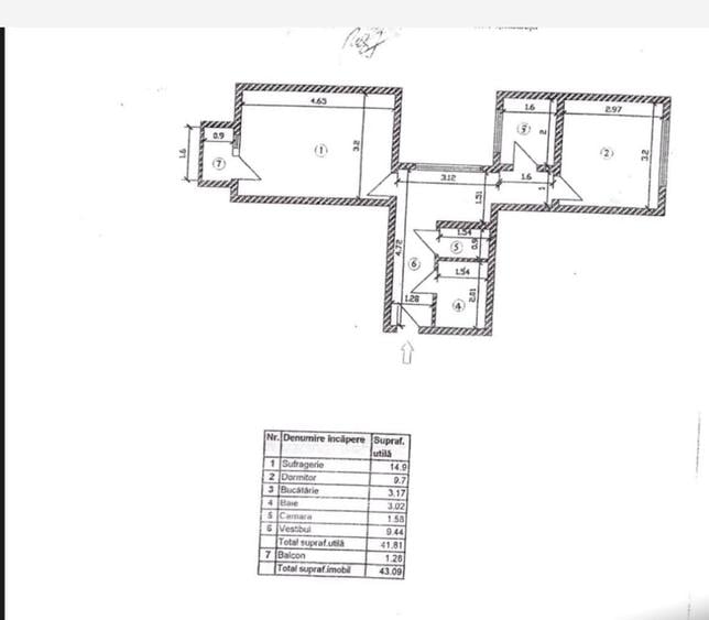 Vanzare apartament 2 camere Druml Taberei - 1