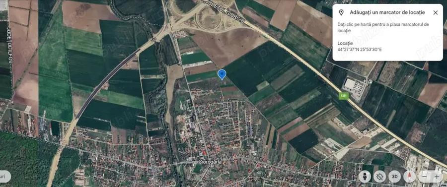 Teren de 3600 mp, în Ciorogârla