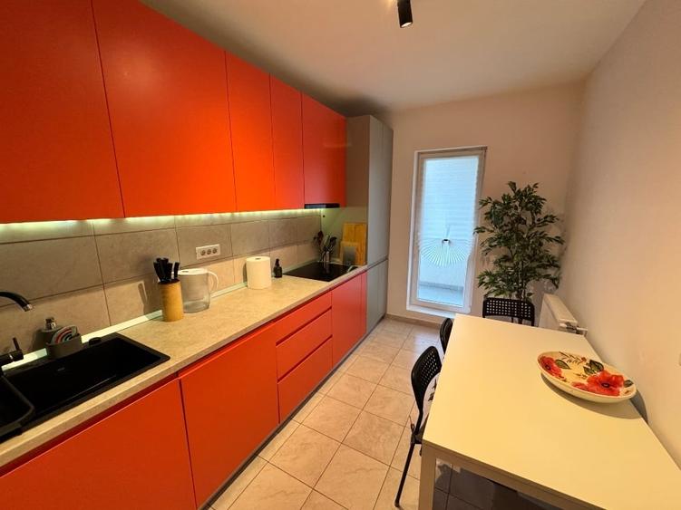 Apartament cu 2 camere decomandat, mobilat în Theodor Pallady