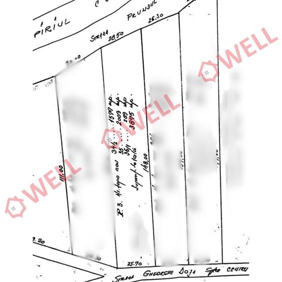 Teren agricol intravilan de 3875 mp, în Periferie