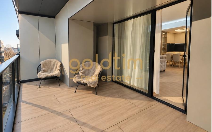 Apartament cu 3 camere decomandat, mobilat în Pipera