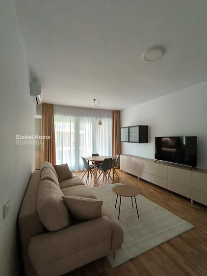 Apartament cu 3 camere semidecomandat, mobilat în Voluntari