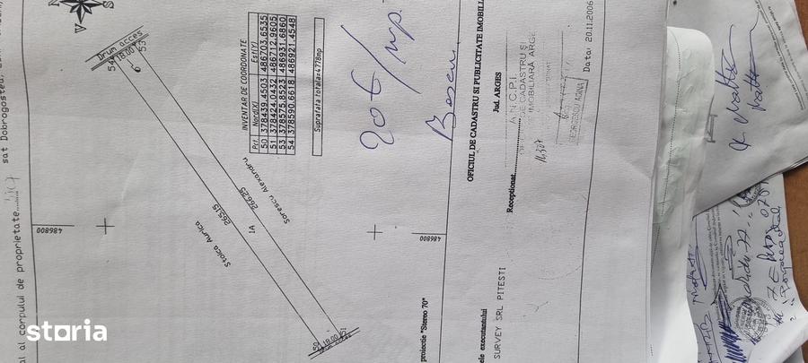 Teren de 4778 mp, în Bascov