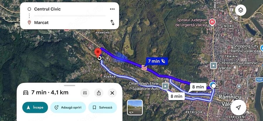 Teren de 1264 mp, în Central