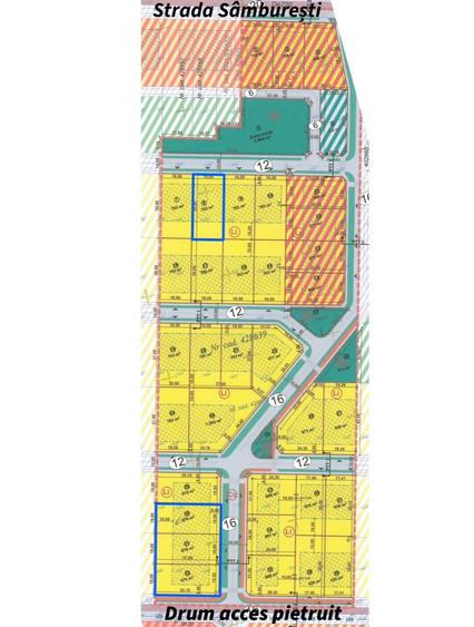 Teren Construcții intravilan de 678 mp, în Albina