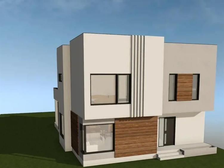 Casă individuală cu 4 camere cu Teren 500 Mp în Cornetu