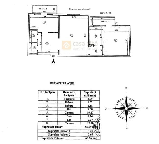 Pacurari - Club 20, 3 camere premium, mobilat & utilat, ready to move - 1