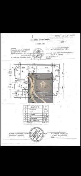 Apartament cu 3 camere decomandat în P-ța Muncii