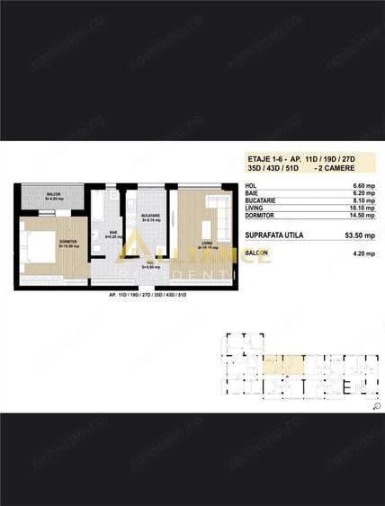 Apartament cu 2 camere decomandat în Metalurgiei