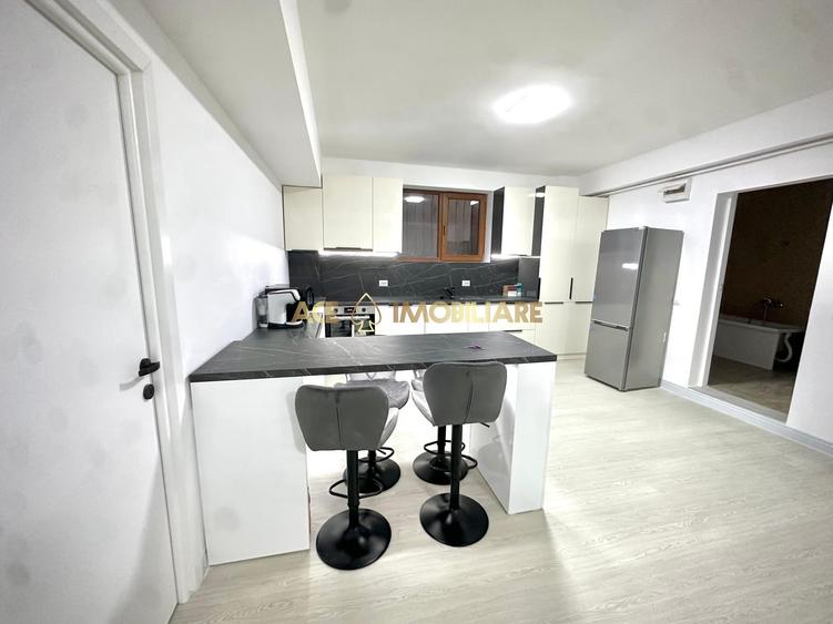 Apartament cu 3 camere semidecomandat, mobilat în Jiului