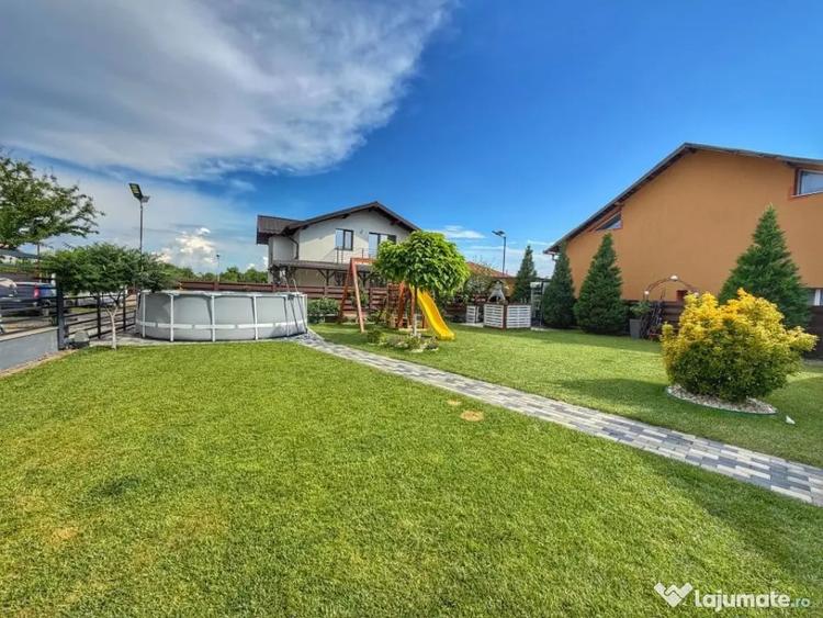 Casă cu 4 camere cu Teren 485 Mp în Ștefănești