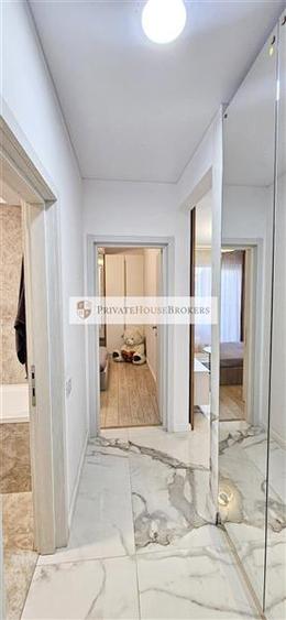 Apartament cu 2 camere semidecomandat, mobilat în Pipera