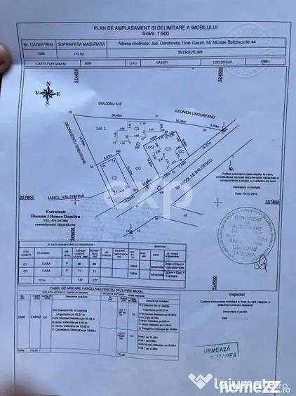 Casă cu 3 camere cu Teren 567 Mp în Central