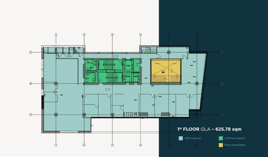 Birou, de 441.04998779297 mp, în Dacia