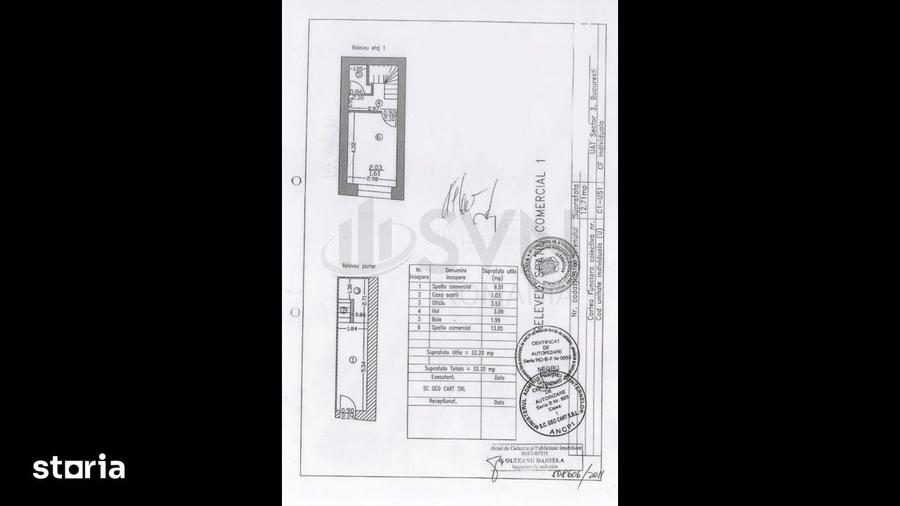 Spațiu comercial, de 32 mp, în Centrul Istoric