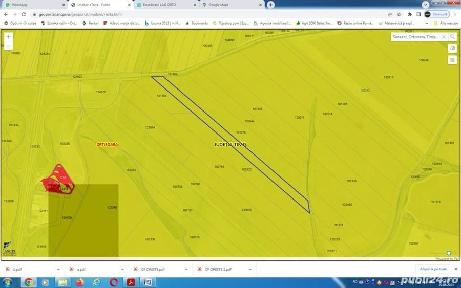 Teren de 50000 mp, în Seceani