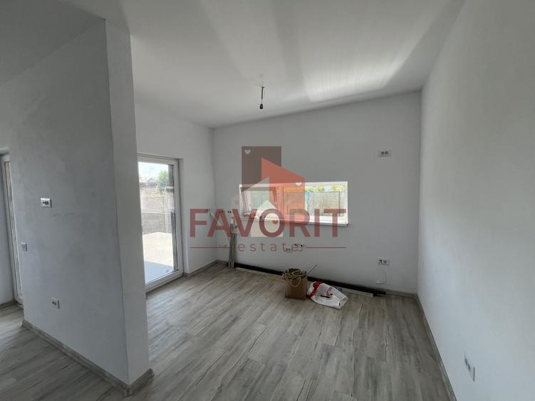 Duplex cu 3 camere cu Canalizare în Bucovăț (Remetea Mare)