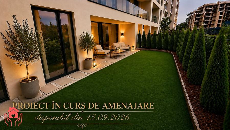 Apartament cu 3 camere semidecomandat, mobilat în Băneasa