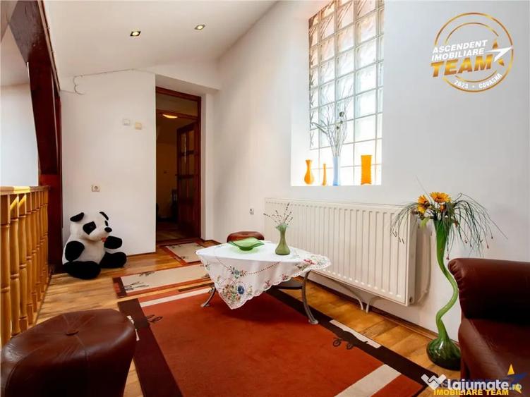Casă cu 7 camere cu Teren 547 Mp în Central