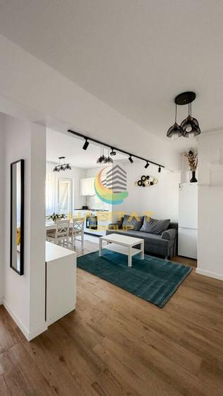 Apartament cu 2 camere decomandat, mobilat în Sud-Vest