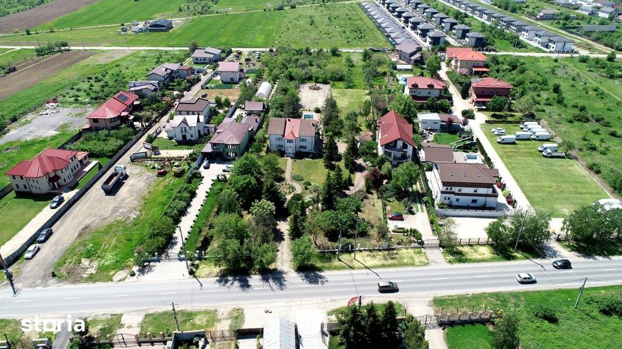 Casă cu 10 camere cu Teren 8000 Mp în Ciorogârla