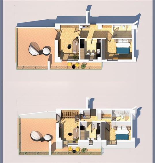 Apartament cu 3 camere decomandat în Burdujeni