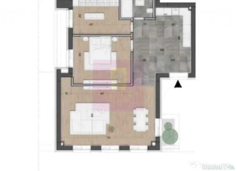 Apartament cu 3 camere decomandat în Armeneasca