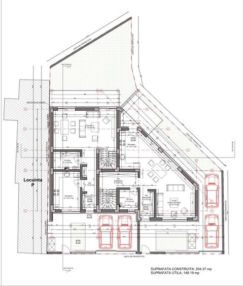 Casă cu 4 camere în Central