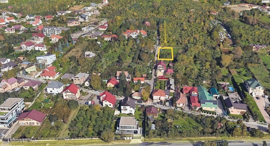 Teren Construcții intravilan de 871 mp, în Valea Borcutului