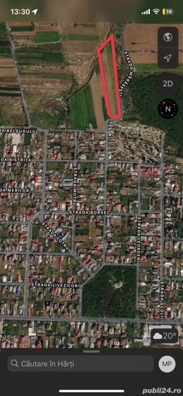 Teren de 14000 mp, în Afumați