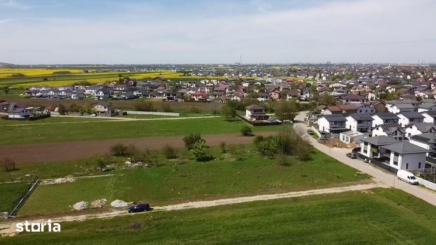 Teren intravilan - Comuna Berceni - 490mp utili - RATE 12 Luni - 1