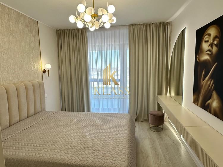 Apartament cu 2 camere semidecomandat, mobilat în Pipera