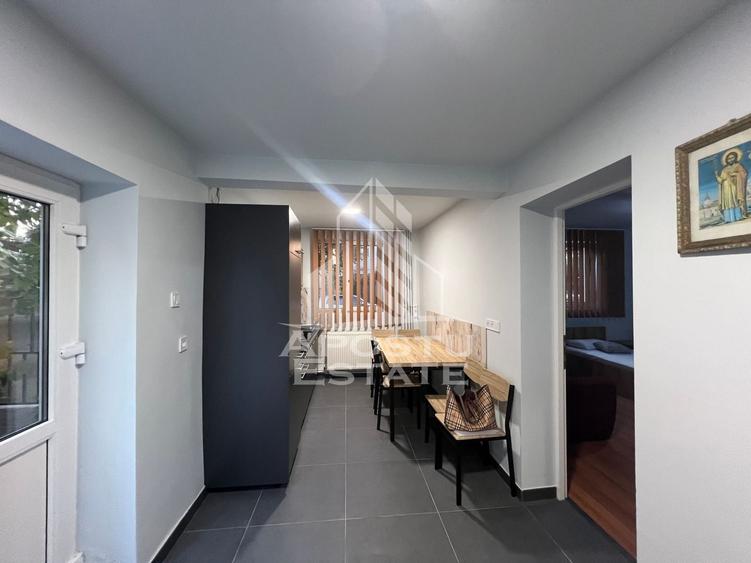 Apartament cu 2 camere semidecomandat, mobilat în Ghiroda