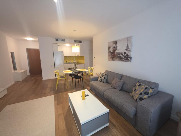 Apartament cu 2 camere decomandat, mobilat în Herăstrău