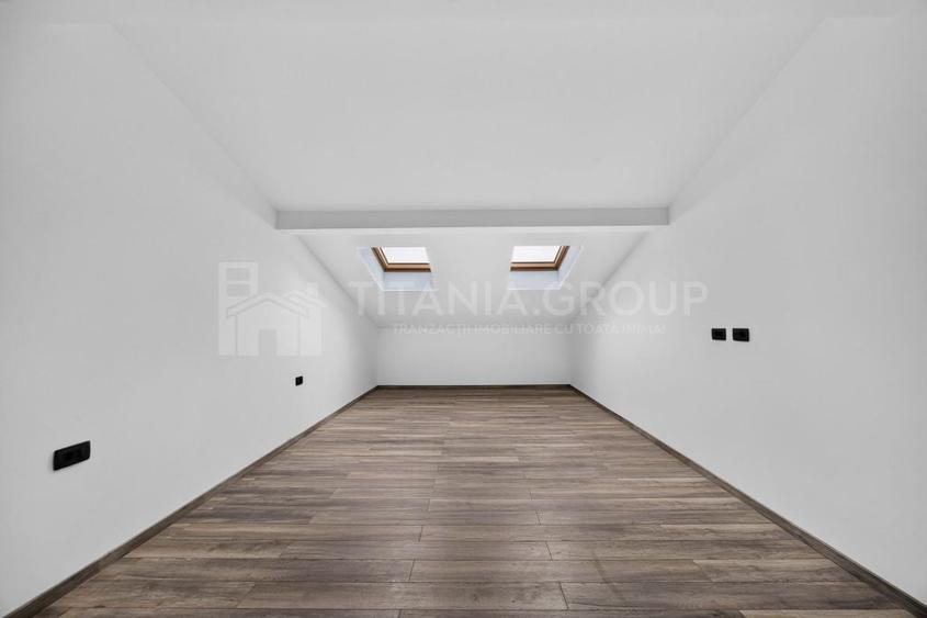 Vila cu arhitectura deosebita, teren 636mp, Cristian, Brasov - 17