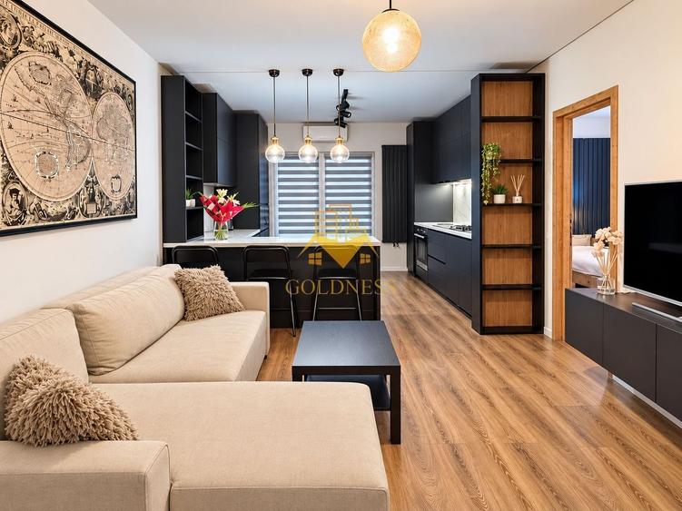 Apartament cu 2 camere semidecomandat, mobilat în Mărăști