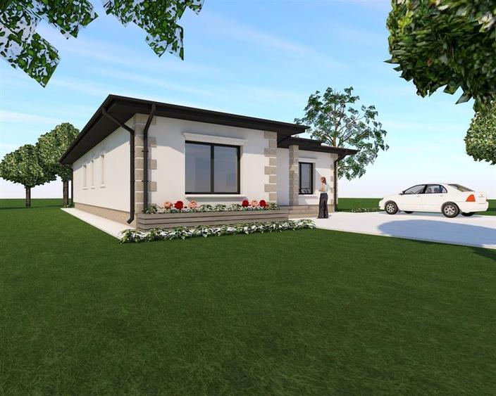 Casă individuală cu 4 camere cu Canalizare în Exterior Vest