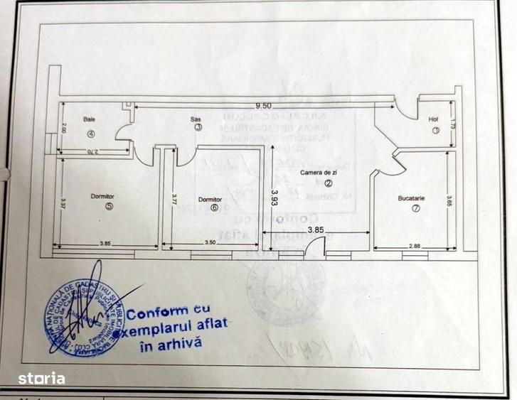 Vanzare apartament 3 camere, 77mp, Floresti, Cetatii, la cheie - 10
