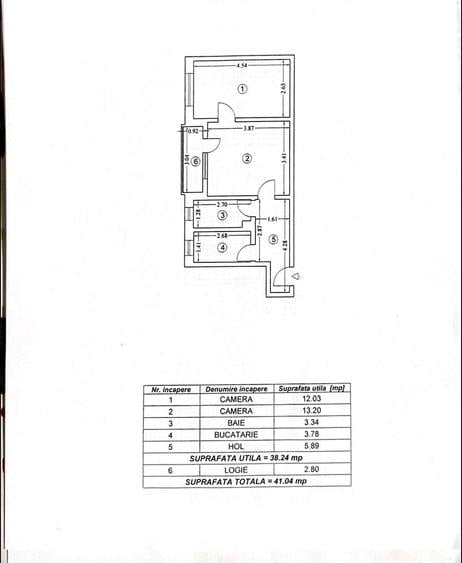 Apartament cu 2 camere semidecomandat, mobilat în Tomis Nord