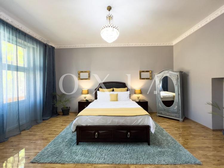 Apartament cu 2 camere semidecomandat, mobilat în Central