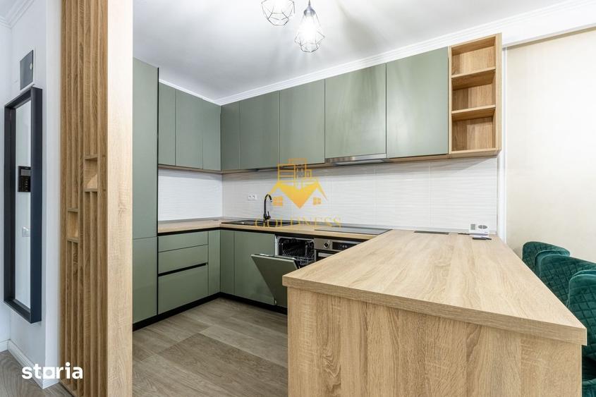 Apartament cu 2 camere semidecomandat, mobilat în Plopilor