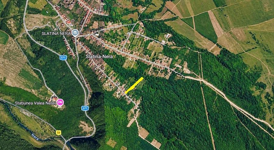 Teren Construcții intravilan de 2152 mp, în Slatina-Nera
