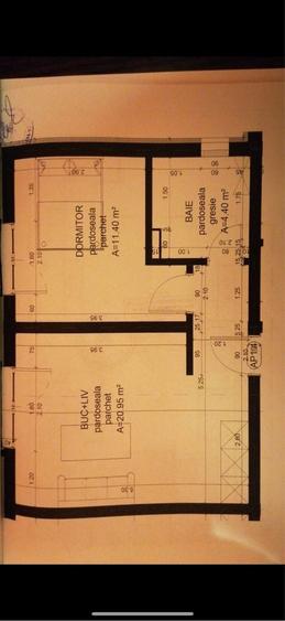 Apartament cu 2 camere în Central