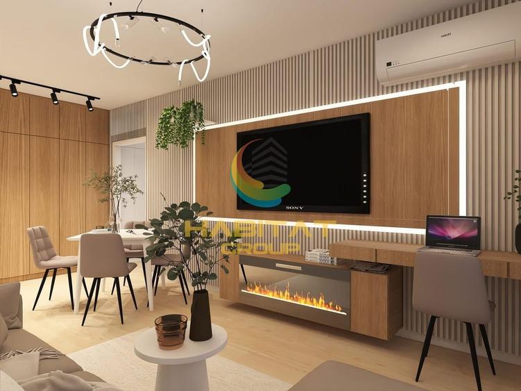 Apartament cu 3 camere langa statia de metrou, Strada Biruintei, imobil premium - 2