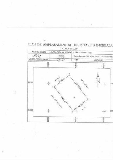 Teren de 190000 mp, în Găneasa
