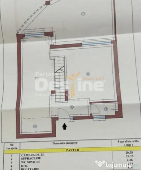 Casă cu 7 camere cu Teren 168 Mp în Pipera