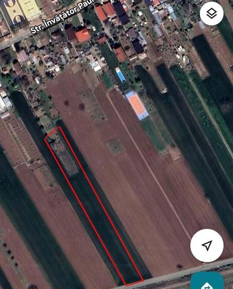 Teren de 2400 mp, în Moara Vlăsiei