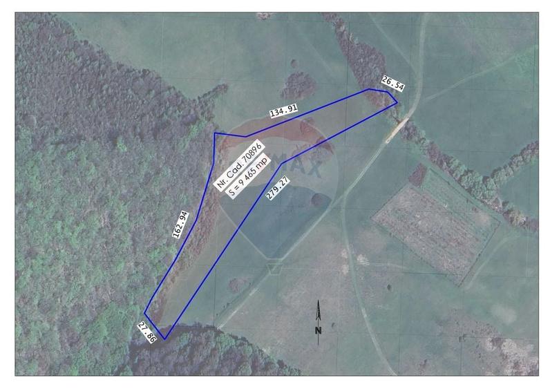 Teren agricol intravilan de 9465 mp, în Betfia