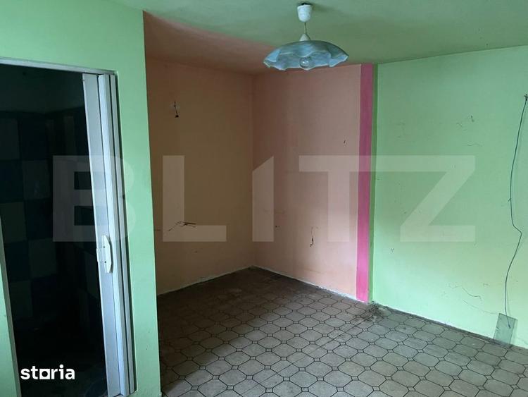 Casă cu 2 camere cu Teren 350 Mp în Central