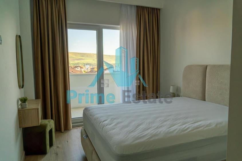Apartament cu 2 camere semidecomandat, mobilat în Florești